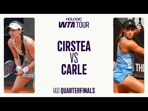 Sorana Cirstea vs. Maria Carle | 2025 Iasi Quarterfinal | WTA Match Highlights