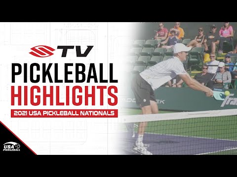 The WILD Firefight Rally Pickleball Highlight - 2021 USA Pickleball Nationals Men's Doubles