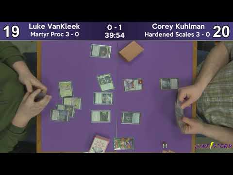 Luke VanKleek (Martyr Proc) vs Corey Kuhlman (Hardened Scales) - Sunday Night Modern 1/13/19