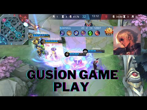 GUSION GAMEPLAY. Mobile Legends BB #1 #mobilelegends #gusion #lol #mobilegame #MLBB