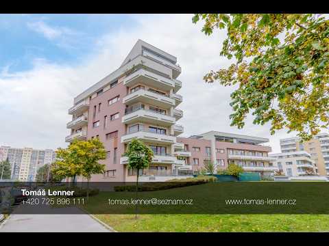 Video Byt 3+kk, 91,3 m², prostorný balkon, OV, 4. NP, výtah, garážové stání a sklep – Praha 4, Papírníkova