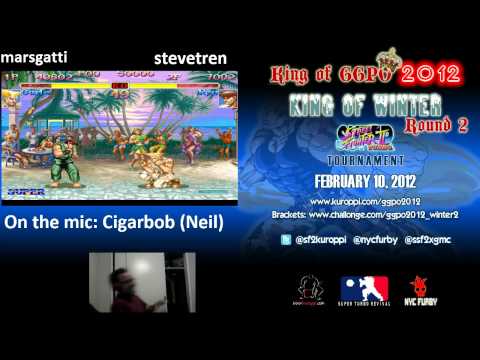 The King of GGPO 2012 - marsgatti  (Guile)   vs stevetren  (Ryu)