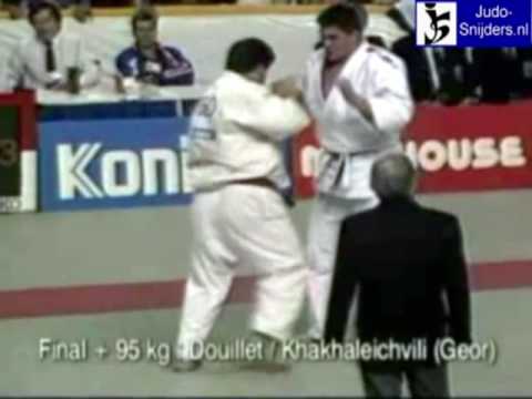 Judo 1993 Hamilton: Douillet (FRA) - Khakhaleishvili (GEO) [+95kg]