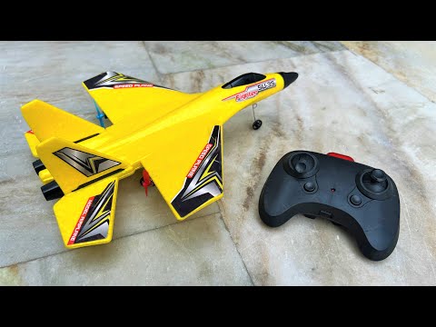 RC Fighter Jet | UNBOX & TEST!! Remote Control RC Airplane | Shamshad Maker!!
