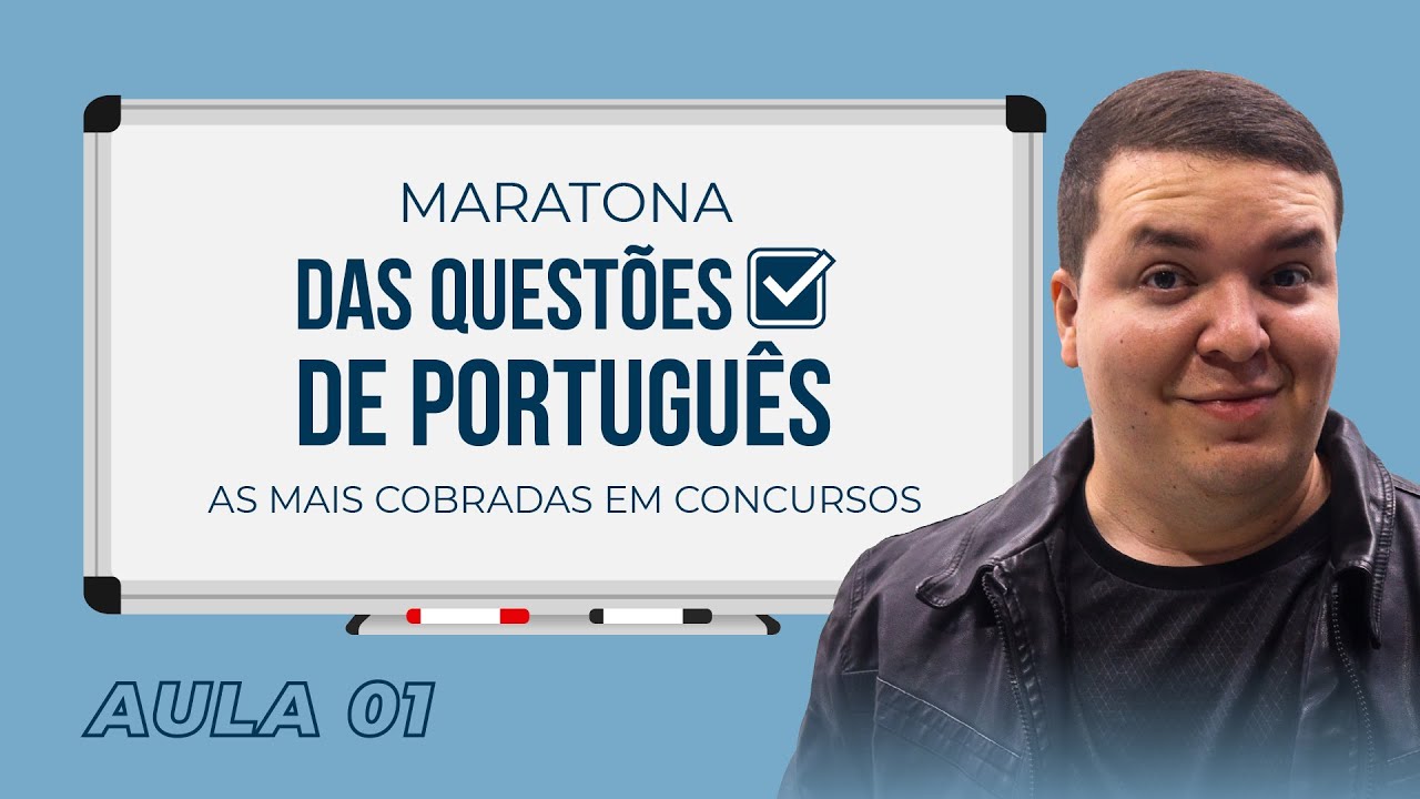 Maratona das Questões de Português - Aula 01