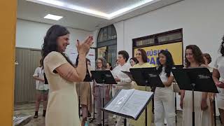 Mulher de Coronel  (Gilberto Gil)  apresentação Coral Adulto _ Semana da Voz EMESP