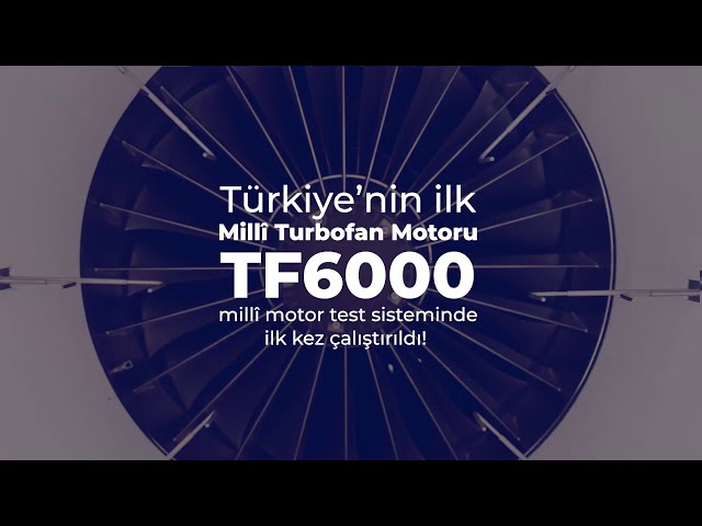 TF6000 İlk Kez Çalıştırıldı!