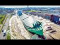 SHIP LAUNCH 11 Awesome Waves FAILS And CLOSE CALLS