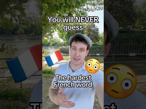 You speak French but… The HARDEST word in French will shock you! 🇫🇷😳