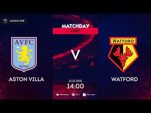 AFL21. England. League One. Day 22. Aston Villa - Watford
