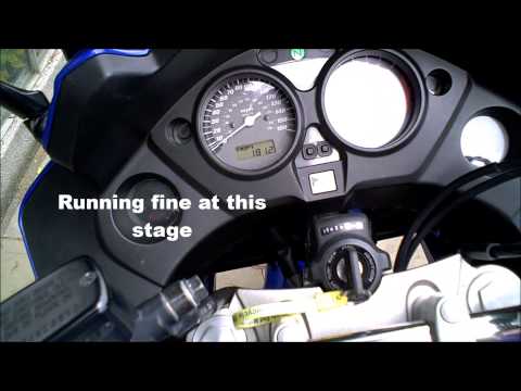 Thumbnail for Honda CBF1000 starting when hot issue