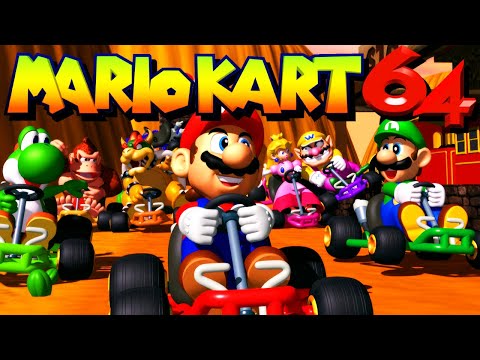 Mario Kart 64 HD - Full Game 100% Walkthrough