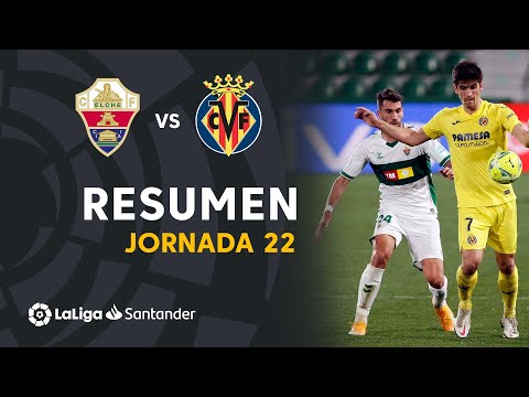 Resumen de Elche CF vs Villarreal CF (2-2)