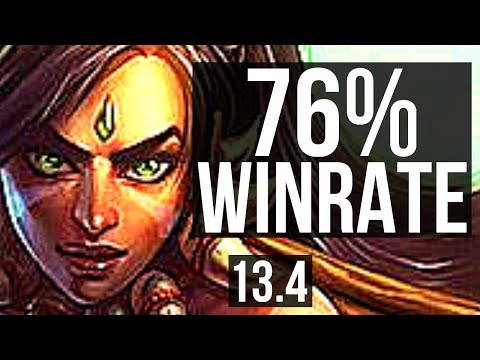 NIDALEE vs HECARIM (JNG) | 76% winrate, 15/2/8, Legendary | KR Master | 13.4