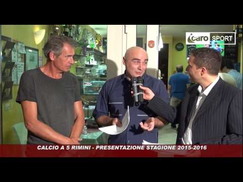 Icaro Sport. Calcio a 5 Rimini: presentazione stagione 2015-2016