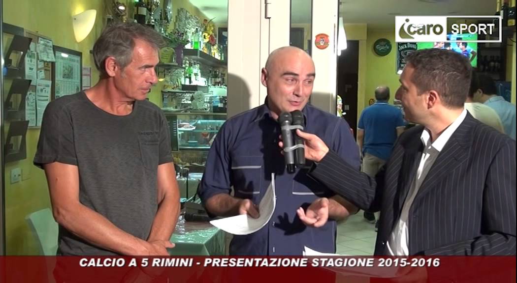 Presentazione Calcio a 5 Rimini 2015/2016