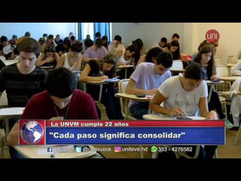 La UNVM cumple 22 años
