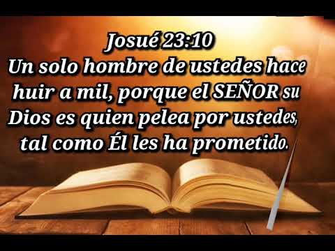 Devocional mi encuentro con Jesús Josué 23:10.