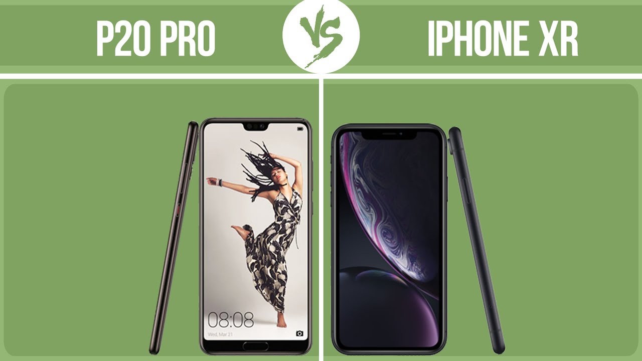 Huawei P20 Pro vs Apple iPhone XR ✔️