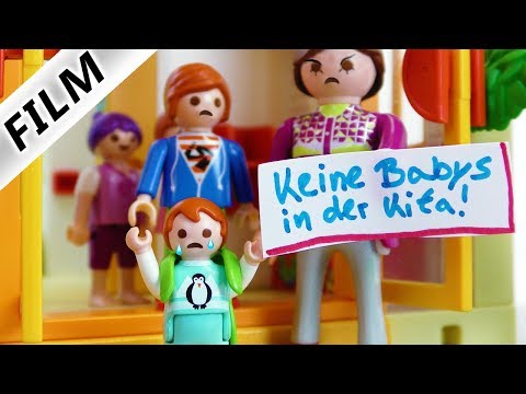 Playmobil Film Deutsch - EMMAS HAUSVERBOT IN KITA! SIE DARF NIE MEHR HIN? Kinderfilm Familie Vogel