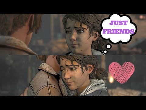 Louis & Clementine Relationship Love vs Friend | All Variation | Walking Dead Final Season Ep 4