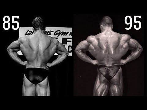 What A Difference 10 Years Can Make In Bodybuilding *Dorian Yates 1985-1995*