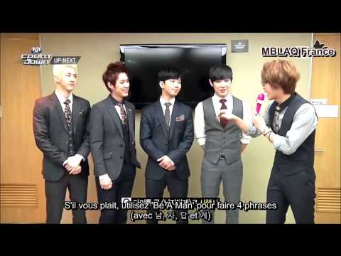 [VOSTFR] MBLAQ Cut @MCountdown 140327