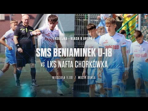 SMS Beniaminek U18 - LKS Nafta Chorkówka 8:1 | Skrót meczu