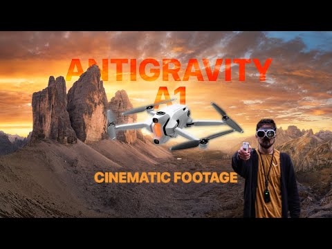 Antigravity A1 drone video