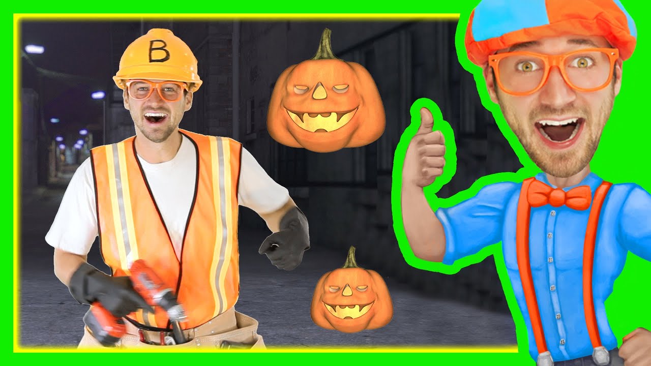 Halloween Songs for Kids (Blippi)