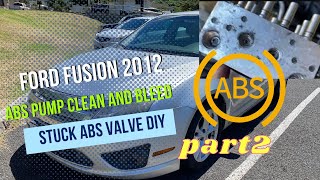 Stuck ABS Module Bleeding FIX | Ford Fusion 2006–2012 (OBD Scanner) – Part 2
