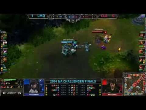 [League Of Legends 2014]LMQ vs coL Black   Game 2   Coke Zero League Finals