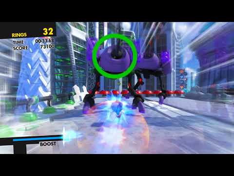 Sonic Forces Metropolitan Highway (Modern) Speedrun 1:06.01