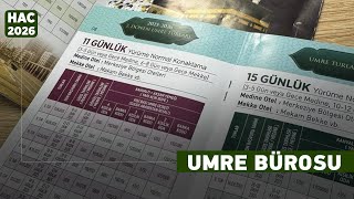 Hac ve Umre Hizmetleri Genel Müdürlüğü Bünyesinde Görev Yapan Umre Bür