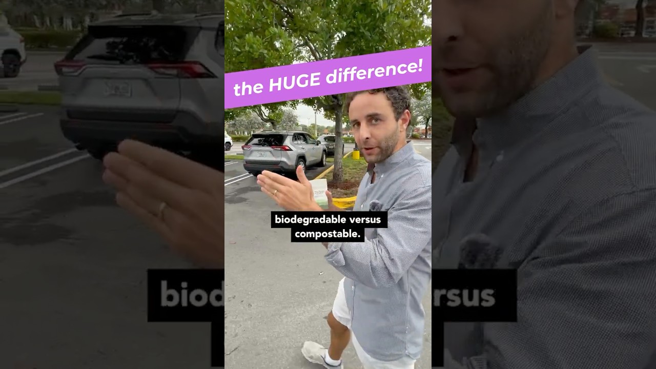 Biodegradable vs Compostable: The HUGE Difference!