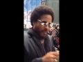 Lenny Kravitz Autographing outside GMA in NYC ...