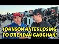 Jimmie Johnson HATES Losing to Brendan Gaughan!