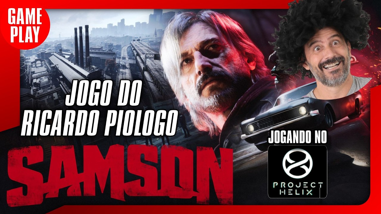 🎮🚨 GAMEPLAY - Samson: A Tyndalston Story , JOGO COM RICARDO PIOLOGO #samson