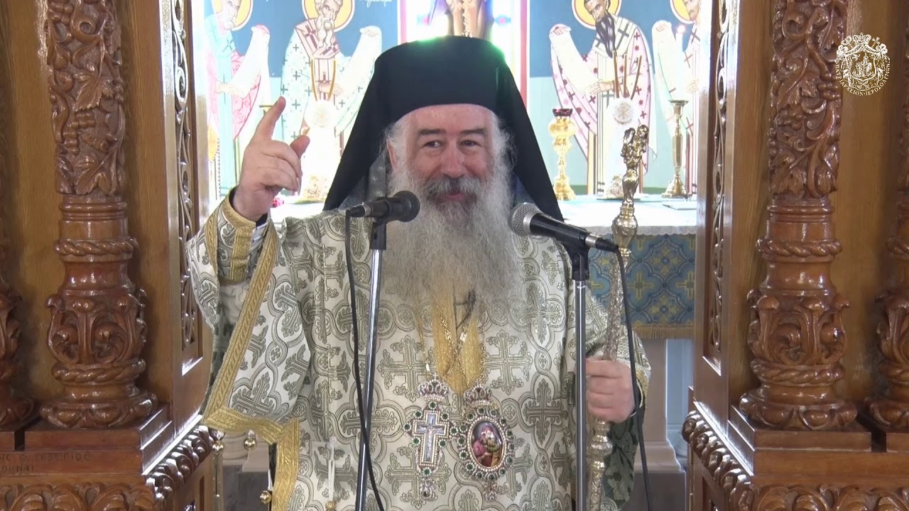 عظة الأحد قبل عيد رفع الصليب 2019