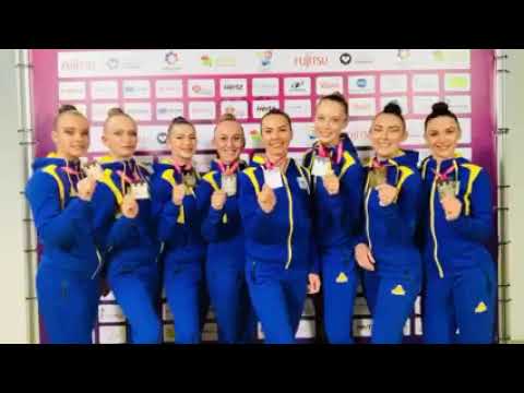 Interview:  Ukraine Aerodance  - 2022 Aerobic Gymnastics World Championship