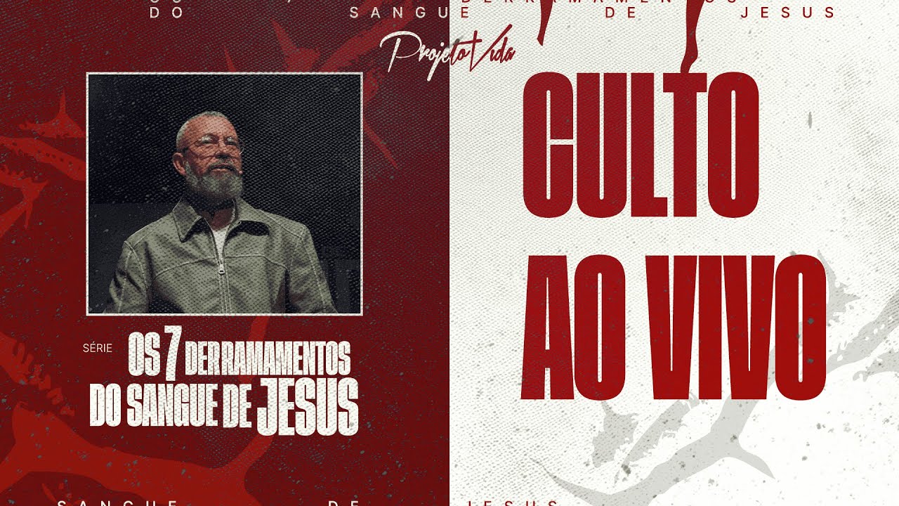 Os 7 Derramamentos do Sangue de Jesus | Pr Marcio Gonçalves | Projeto Vida Nova Iguaçu