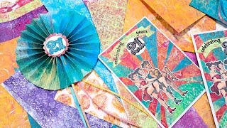 Relaxing Gel printing and Cardmaking Session