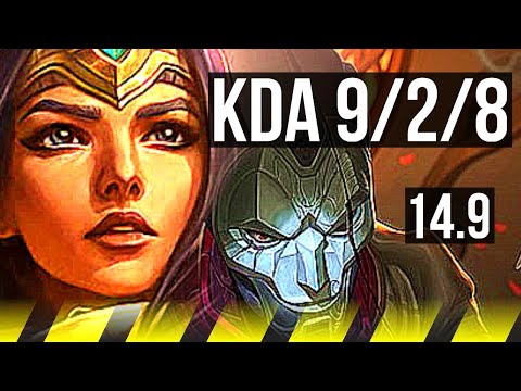 SIVIR & Leona vs JHIN & Elise (ADC) | 9/2/8 | JP Master | 14.9