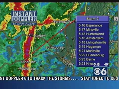 RARE December Tornado Outbreak! WRGB CBS 6 News 5PM (Dec 1, 2006) - Full Newscast & Commercials