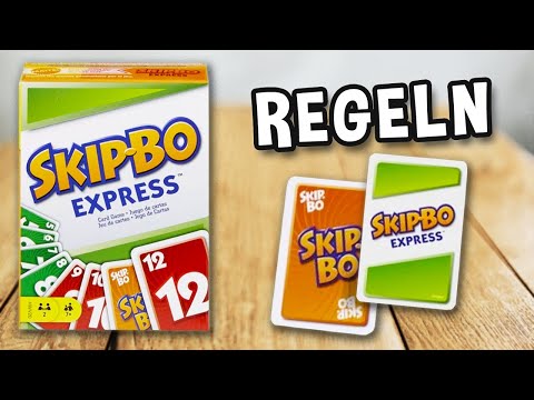 how to play SKIP BO EXPRESS (instructions and rules) | SPIELREGELN TV x MATTEL