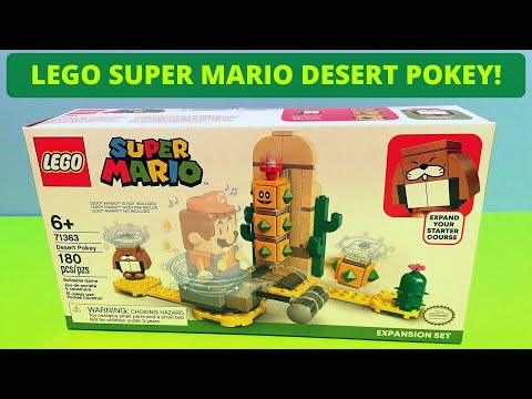 LEGO Super Mario Desert Pokey - UNBOX & PLAY! Set 71363