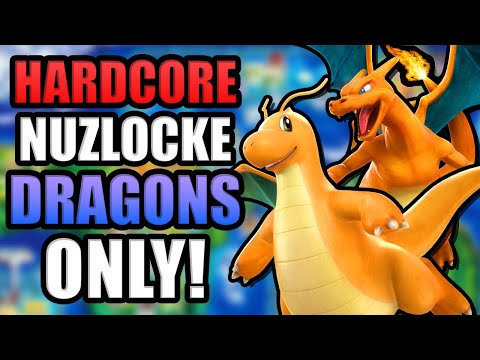 Pokémon FireRed Hardcore Nuzlocke - Dragons Only! (No items, no overleveling)