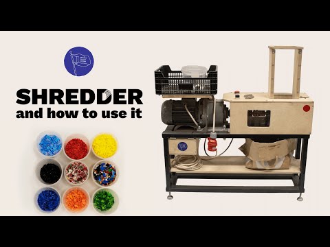 Plastic recycling shredder: how to use it