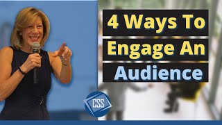 4 Ways to Engage With Your Audience in a Presentation  | Week #1