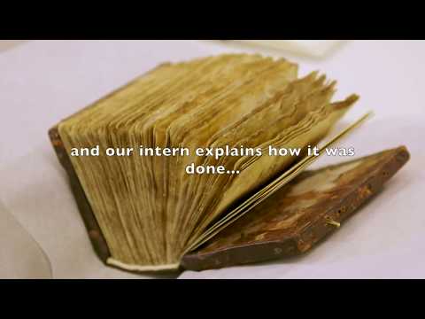 Preparing the Syriac Galen Palimpsest for an Xray Study, an Intern's Perspective